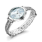 Japan Quartz PC21 Water Resistant Wrist Watch 3ATM IP Silver Case