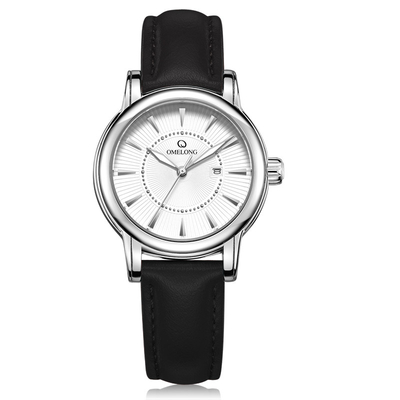 Le multiple de montre de quartz de femmes de mode colore l'acier inoxydable 30mm imperméables